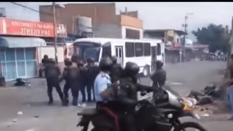 Circulan imágenes del atropellamiento.