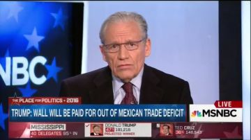 El periodista Bob Woodward insistió esta mañana en que Trump explicara cómo va a hacer que México pague por el muro. No tuvo mucho éxito.
