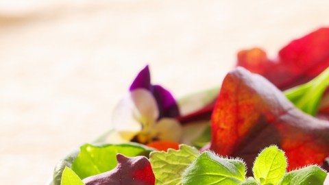 flores ensalada