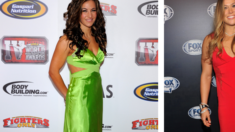 Miesha Tate y Ronda Rousey podrían enfrentarse por tercera ocasión a finales de año.