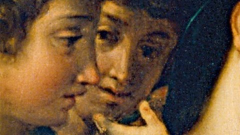 La obra 'La Sagrada Familia con dos ángeles' de Guido Reni forma parte de la exhibicion.