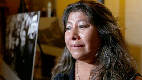 La inmigrante Maria Ortiz, 50, es una de la posibles beneficiarias de DAPA. (Foto: Aurelia Ventura/ La Opinion)