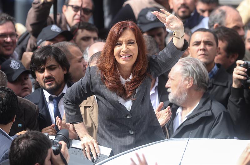 Cristina Fernández, ex presidenta de Argentiana.