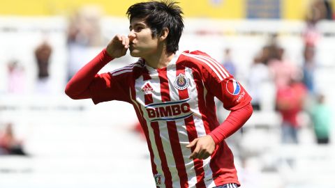 'La Chofis' López durante la Final del Clausura 2012 de la categría Sub 17.