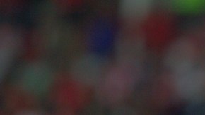 Enrique Triverio celebra su gol ante Liga Deportiva de Quito.