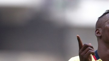 Carlos Darwin Quintero, festeja un gol ante Xolos de Tijuana.