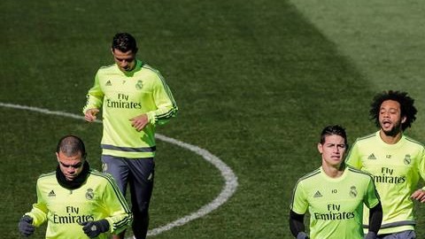 Jugadores del Real madrid