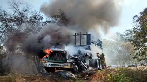 Narcobloqueos en Michoacán