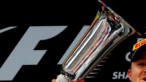 Nico Rosberg, tres 'al hilo' en 2016.