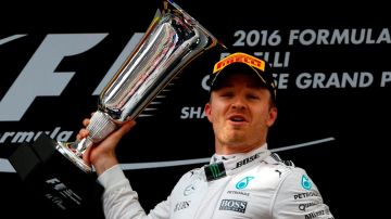 Nico Rosberg, tres 'al hilo' en 2016.