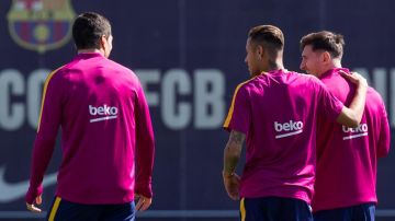 Luis Suarez, Messi y Neymar