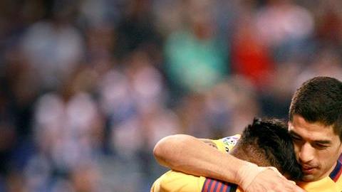 Luis Suarez, Messi y Neymar