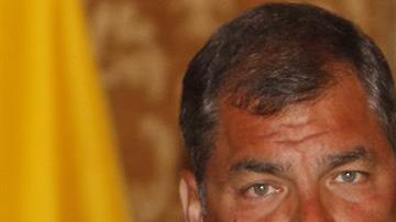 Rafael Correa, presidente de Ecuador.