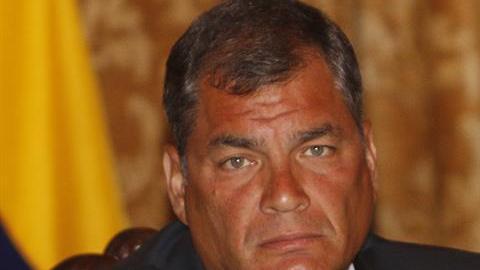 Rafael Correa, presidente de Ecuador.