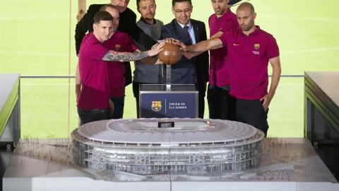 Presentacion del nuevo estadio del Barcelona