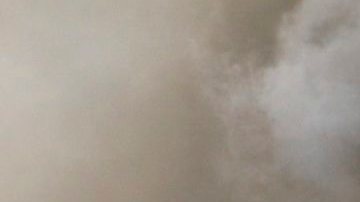 Pilas de colmillos de elefantes confiscados a cazadores furtivos arden en  Kenia.