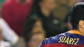 Luis Suárez extendió su ventaja sobre Cristiano con un gol ante el Betis.