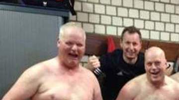 La diversión es lo que resalta en las fotos al estilo "Real Madrid".