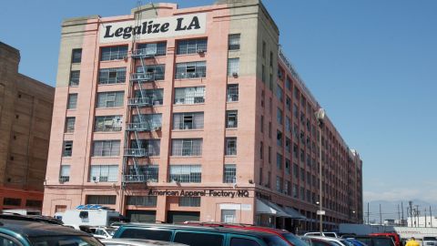 La fábrica de American Apparel en el centro de Los Ángeles. /ARCHIVO