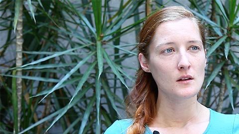 La periodista Andrea Noel.