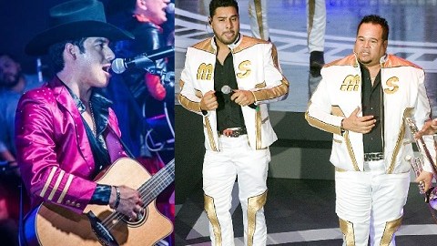 Ariel Camacho y La Banda MS de Sergio Lizárraga compiten en la misma categoría en premios musicales.