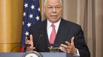 El exsecretario de estado de los Estados Unidos, Colin Powell.