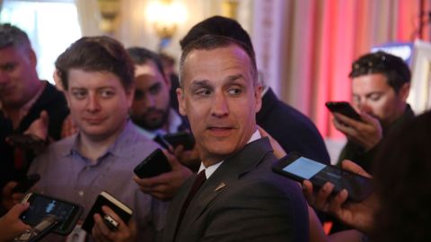 Corey Lewandowski, director de campaña de Trump.