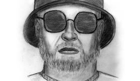 Este es el retrato hablado de sospechoso buscado por ataques en el Este de Los Angeles. /CORTESIA DEL SHERIFF