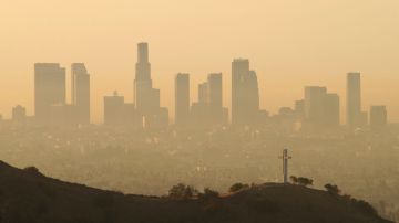 Los Angeles tiene altos niveles de contaminación en su aire.