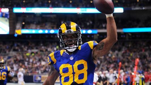 El receptor Lance Kendricks de los Rams. El equipo ahora de Los Angeles tiene varios retos por delante.