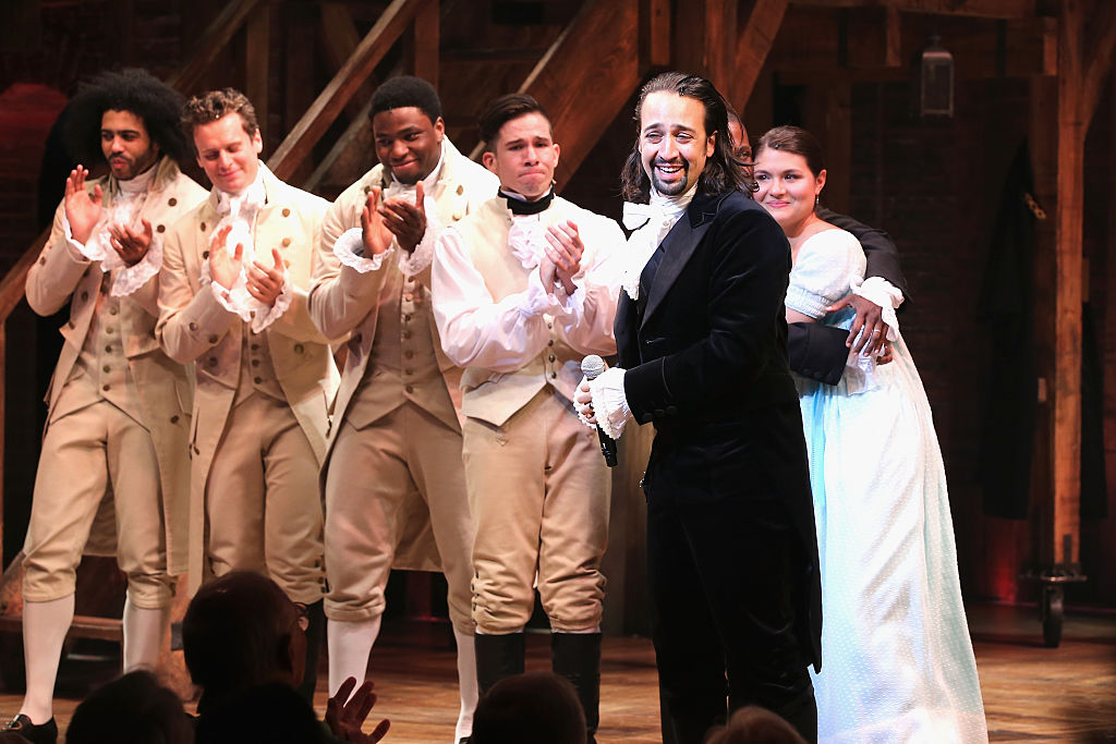 Premier de "Hamilton" en Broadway, en el teatro Richard Rodgers, el 6 de agosto de 2015.
