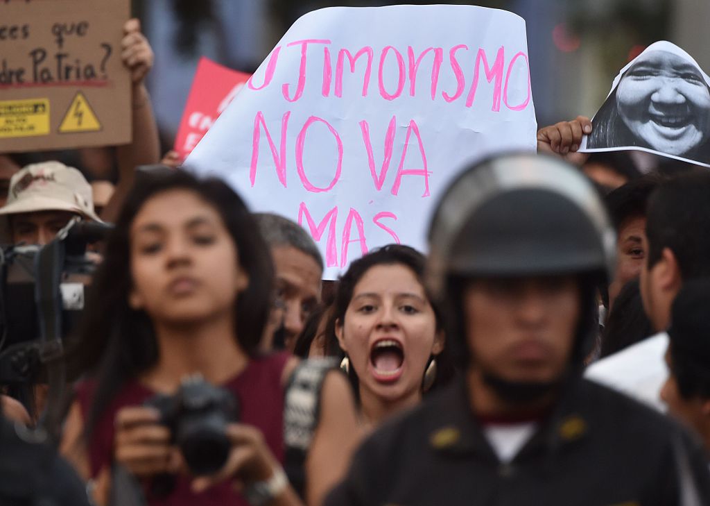 En las últimas semanas se han sucedido las protestas callejeras contra Keiko Fujimori, que está como favorita en las encuestas. Si ningún candidato gana la mitad del voto en la primera vuelta habrá una segunda ronda en junio.