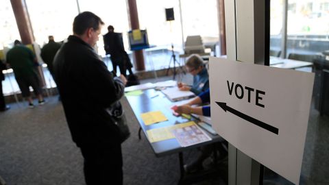 Wisconsin Voters Take Part In State's Primary