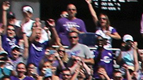 Kaká celebra su gol de penalti en el 2-2 del domingo entre Orlando City y New England.