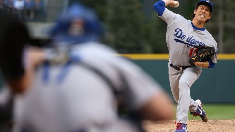 Kenta Maeda lanzó 6 1/3 innings sin permitir carrera.