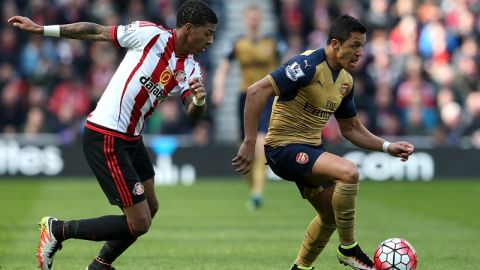 Roscas en el estadio del Sunderland. Arsenal no pudo.