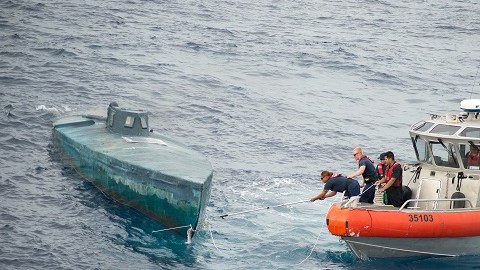 Una nave similar, que cargaba decenas de miles de toneladas de cocaína, fue incautada en junio de 2015.