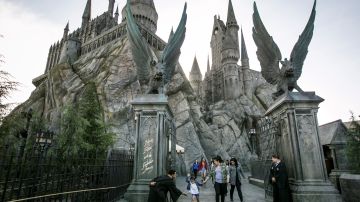 El Castillo de Hogwarts es la gran estrella del área temática The Wizarding World of Harry Potter.