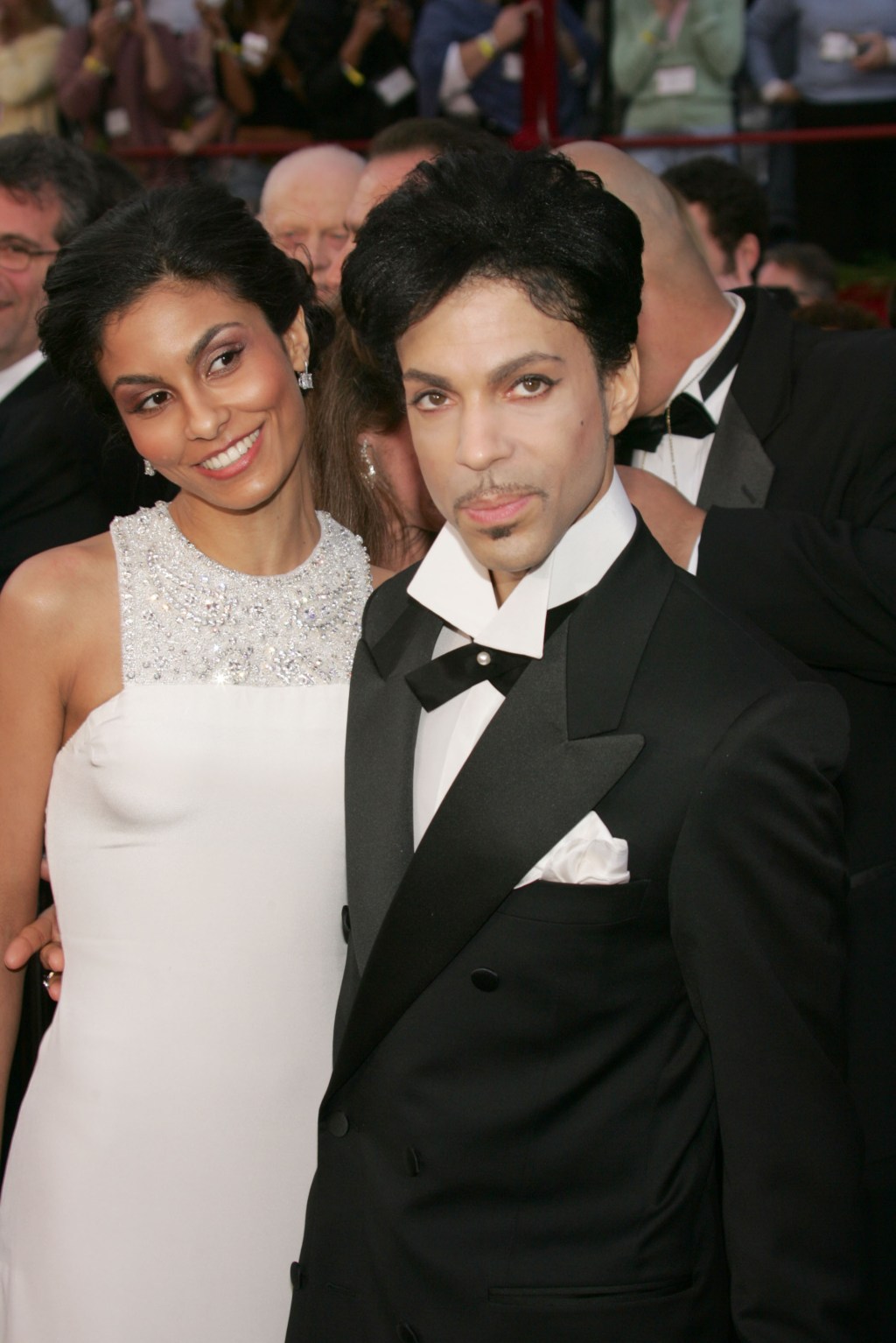 Prince con su segunda esposa, Manuela Testolini.