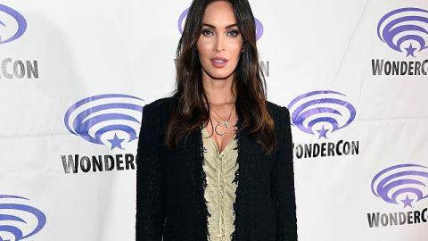 A pesar de su pancita, Megan Fox no ha parado de trabajar, promocionando su nueva película.