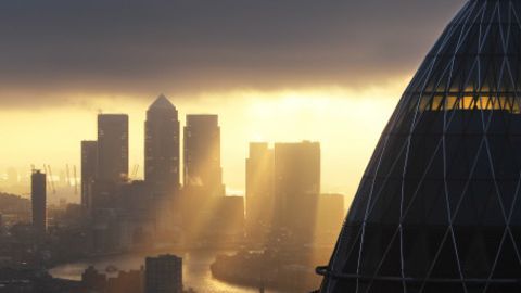 Londres es el mayor centro financiero de Europa.