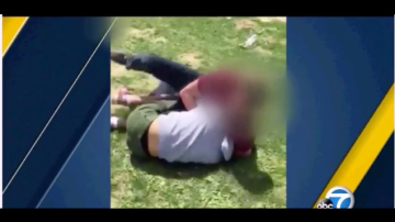 Video del incidente violento fue compartido en redes sociales.