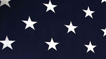 US Flag Ohio Governor And GOP Presidential Candidate John Kasich Campaigns In South Carolina