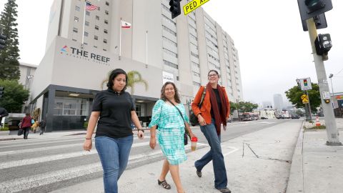 Los megaproyectos son parte de la gentrificación aprobada por la ciudad de Los Ángeles. /Aurelia Ventura