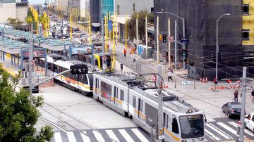Metro Expo Line a Santa Monica se alista para su gran inauguración el viernes.