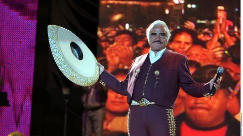 Vicente Fernández es uno de los artistas más queridos por el público.