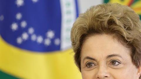 Dilma Rousseff, presidenta de Brasil.