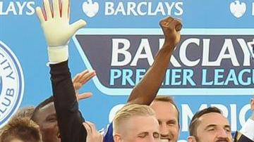 Premiacion Leicester City