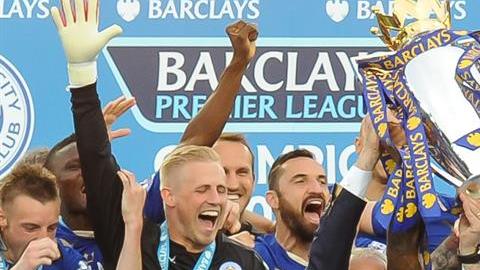 Premiacion Leicester City