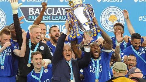 Premiacion Leicester City